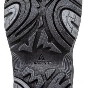 Ascend Bone Dry Leather Brown Low Hiking Boots SZ 10 Women's